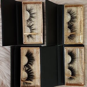 Brand New 4CT BUNDLE ASSORTED ETIFA False Eyelashes-25mm